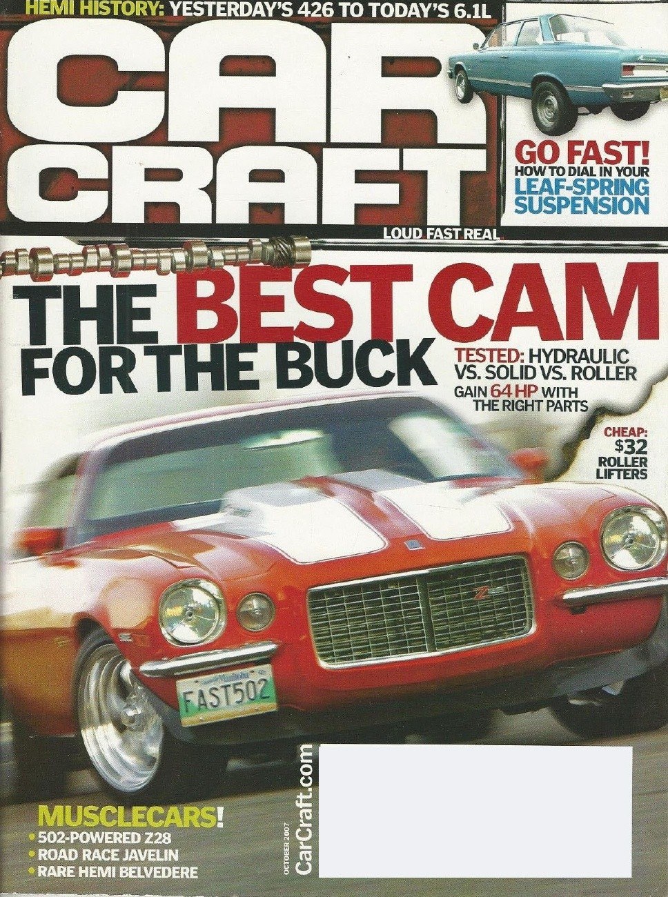 Car Craft October 2007 Issue